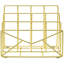 Leondre Metal 3 Slot Wire Desk Organiser-848492972