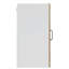 vidaXL Oven Cabinets Kitchen Cabinet Oven Unit 2 pcs Lucca Engineered Wood-130145011