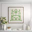 Folly In Green Print by Dana Gibson