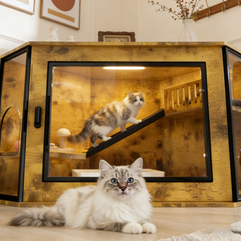 Enceinte de litière 48 po, Tigre