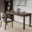 Bureau en bois massif avec tiroirs-322410306