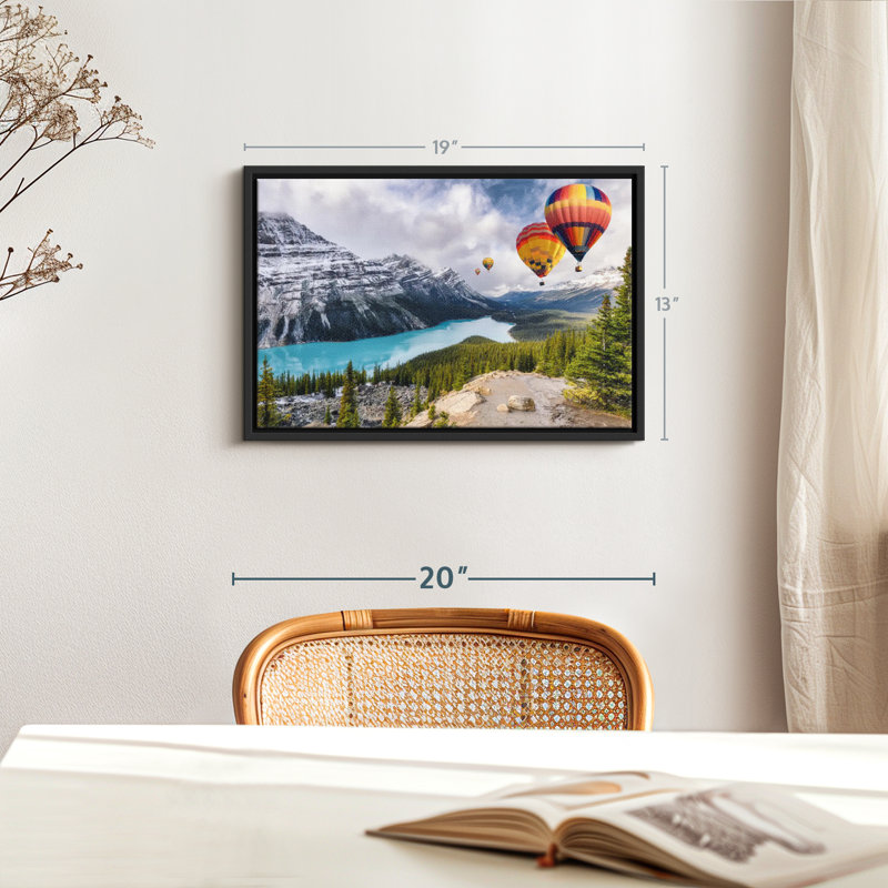 Impression sur toile Banff, H 13 po x l 19 po