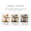 Console en bois massif brun noisette-1849238800