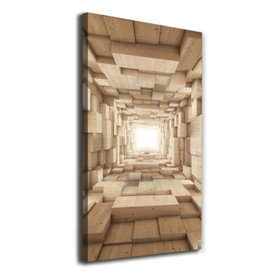 Colourful Fabrics - Wrapped Canvas Print