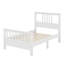 Lit plateforme en bois avec tête et pied de lit-1653010417