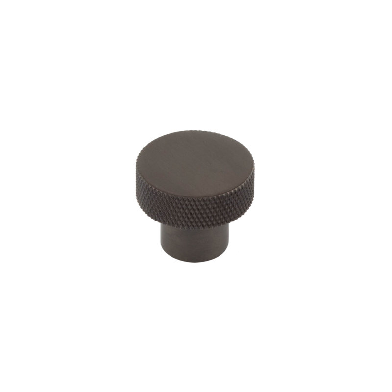 Hoxton 30mm Diameter Round Knob, Dark Bronze