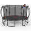 Trampoline d'extérieur durable avec caractéristiques de sécurité avancées pour le plaisir des enfants