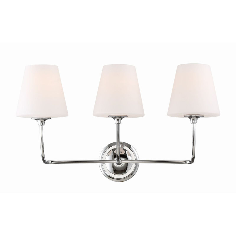 Alyanah 3 - Light Dimmable Vanity Light, Chrome