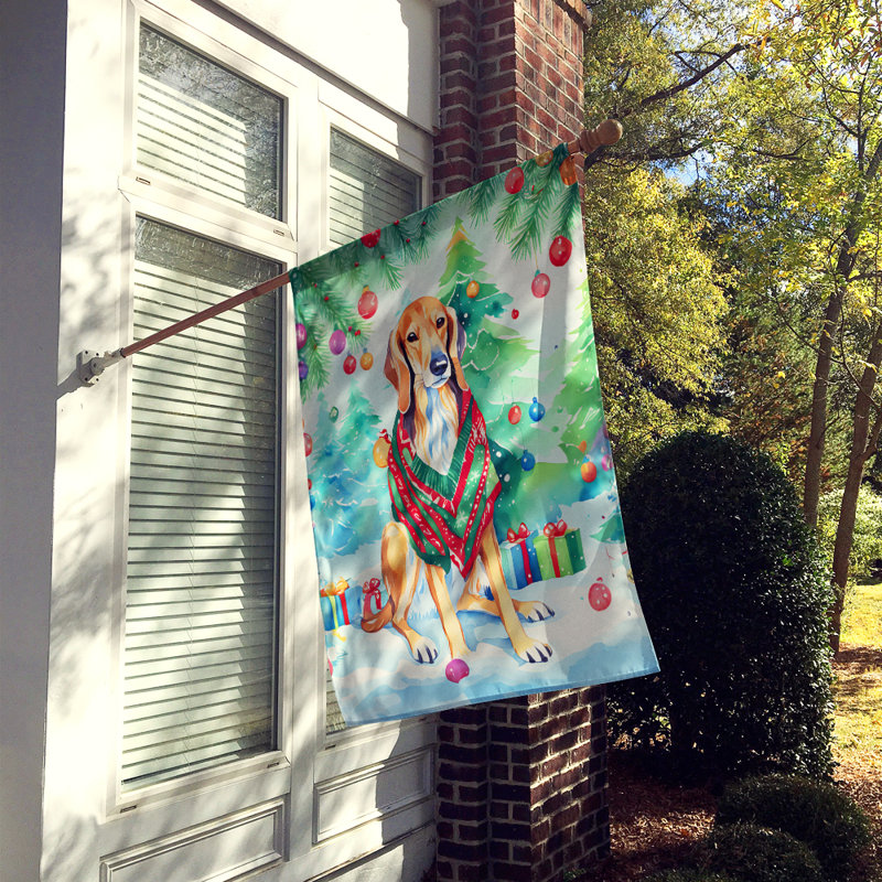 Double Sided Polyester Christmas, 40" H x 28" W