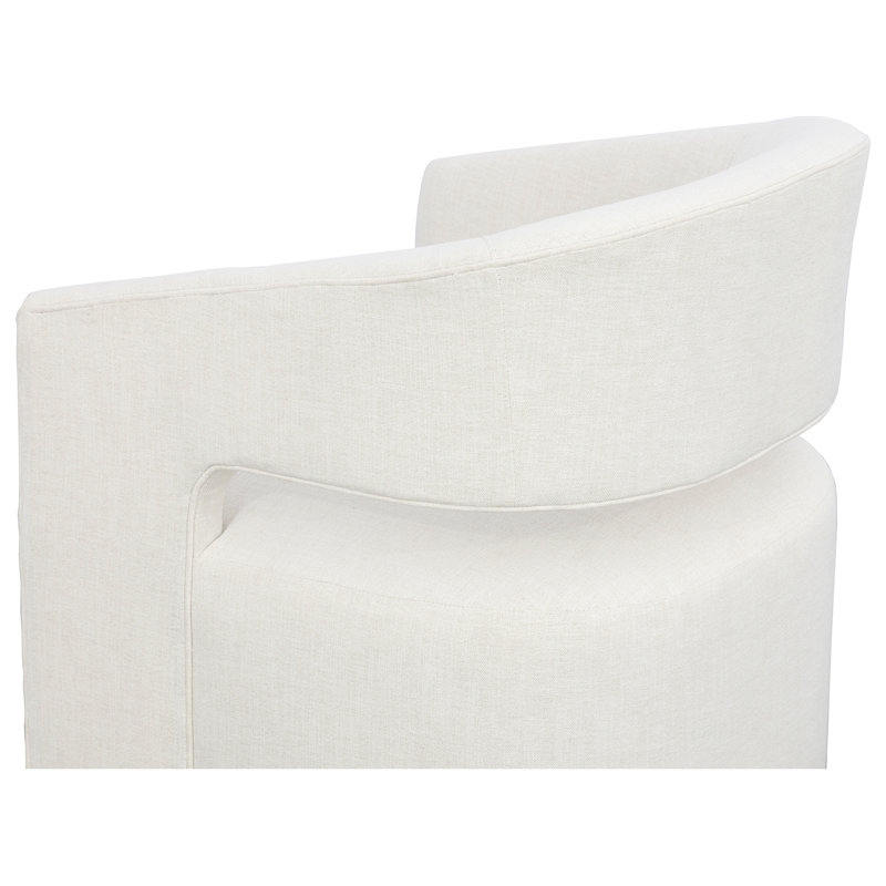 Nova Barrel Chair, Stationary, 9930 Driftwood