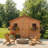 12 ft. W x 12 ft. D Cedar Wood Sunshed Garden Shed