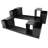 7'' W Metal Log Rack