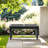 40-Inch Solid Wood Backless Outdoor Bench-162987417