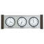 Sienna Wall Clock, Silver