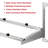 TURBRO Wall Mount Stand for Mini Split Ductless Air Conditioner Heat Pump System, Sturdy Stainless Steel Bracket