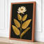 Gilded Lotus Botanical 1 Piece Wrapped Canvas Wall Art-41592743-41592751