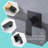 Modern Wall Mount Single Handle Bathroom Sink Faucet with Rough-in Valve, High Flow Filler Waterfall Tub Spout-119188335