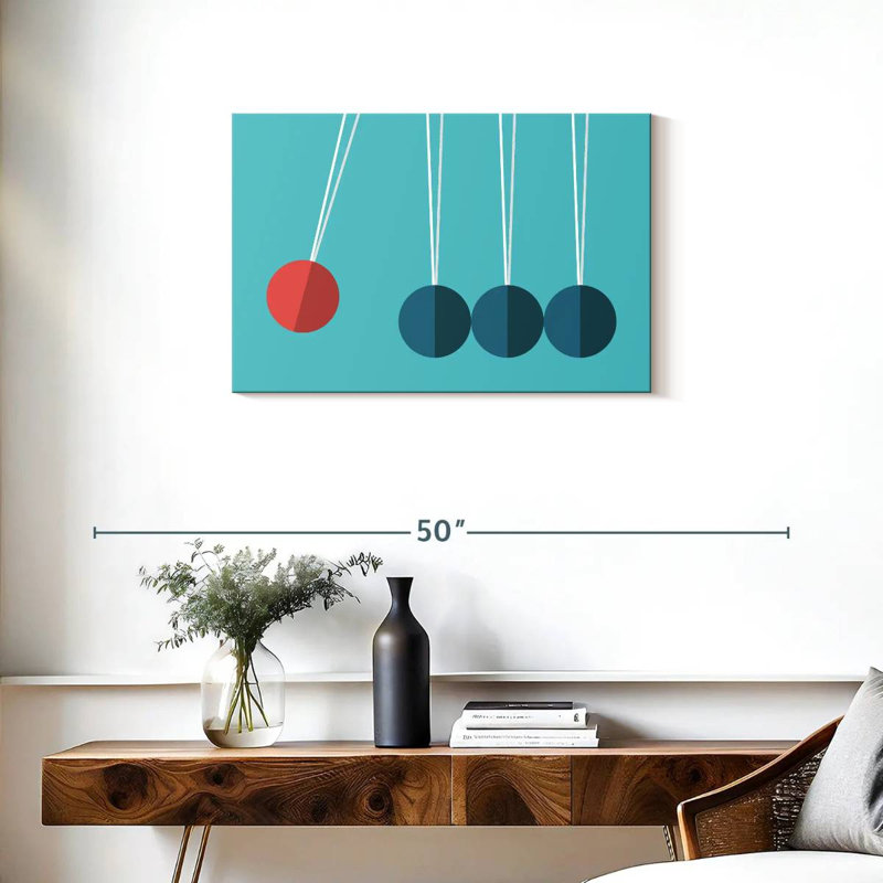 Keiri Newton's Cradle, 20" H x 30" W