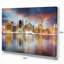 New York Skyline at Sunrise with Reflection Cityscape, reproduction de photo sur toile tendue-18298372