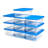Homz Plastic Storage Tub & Tote