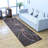 Chever Hand Tufted Wool Eco-Friendly Area Rugs - 2'5" x 8', Hallway Runner, Brown Color, Contemporary Modern Design, High Pile Thick Handmade Anti Skid Area Rugs for Living Room, Bed Room-992196479