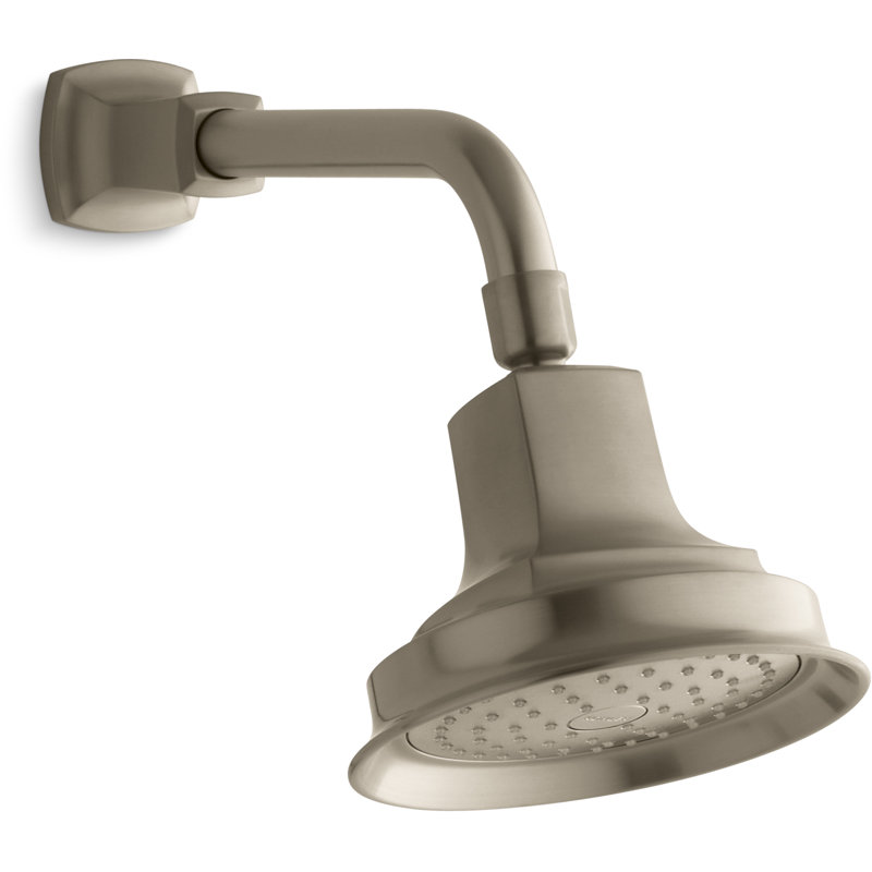Margaux Full Fixed Shower Head, Vibrant Brushed Bronze