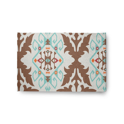 Chenille Ikat Indoor Rug