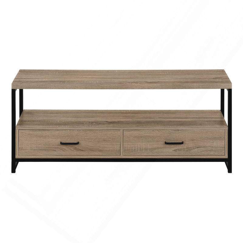 Dreid 48 Inch TV Stand, Beige