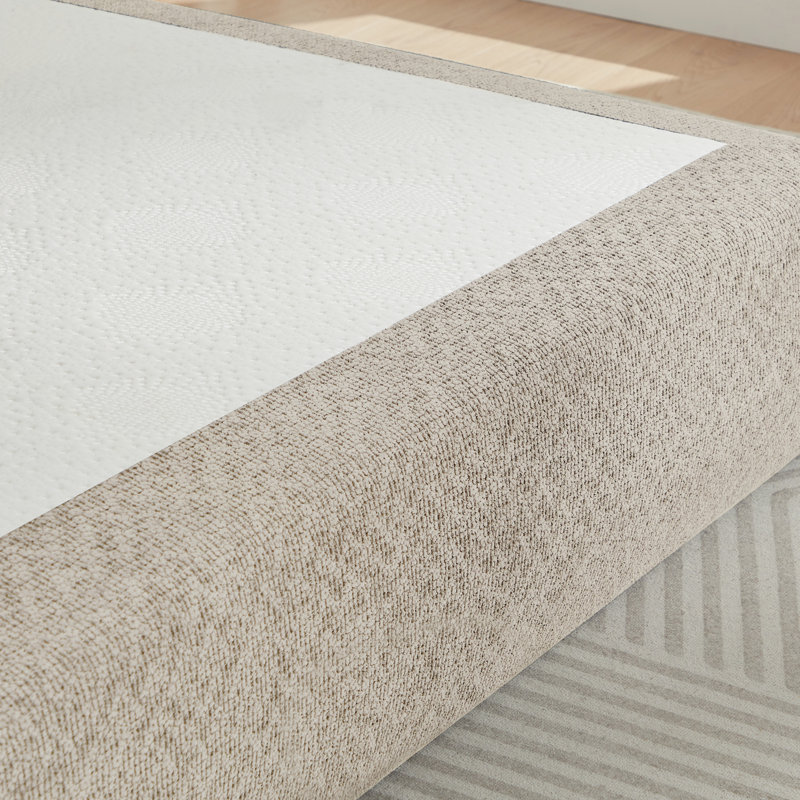 Lit compressible en chenille pour salon, appartement, Kaki pâle