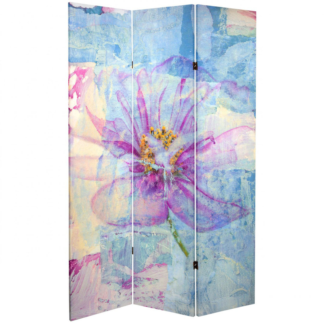 Greco 47.25'' W x 71'' H 3 - Panel Folding Room Divider Ebern Designs