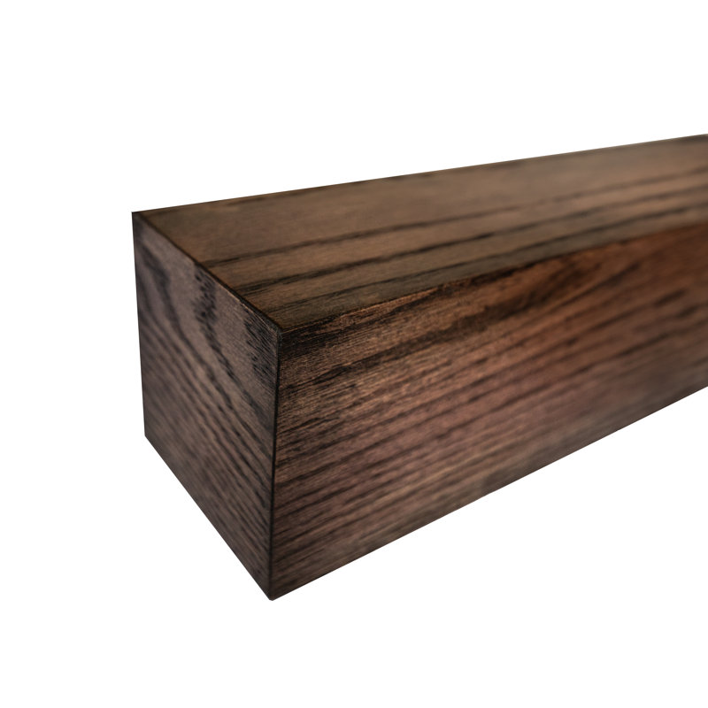 3 Piece Oak Floating Shelf, 5" H x 31" W x 5" D