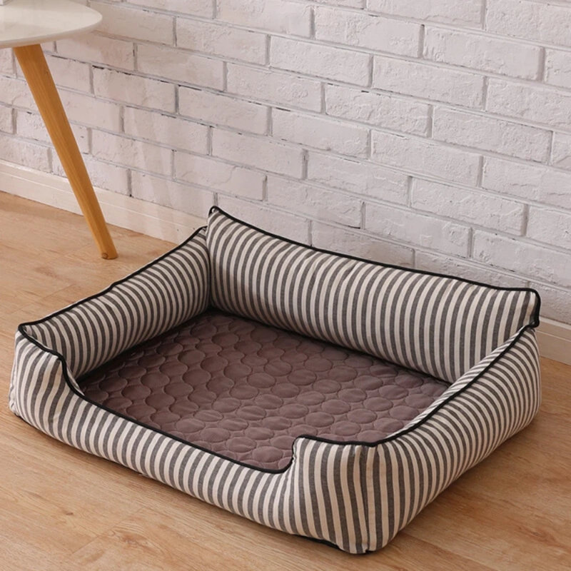 Tapis de refroidissement pour animaux de compagnie, Brun, H 1 po x l 24 po x P 19 po