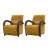 Peru 26.5"W Modern Genuine Leather Armchair with Unique Arms-619908229