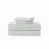 Wide Stripes: White & Heathered Green selected