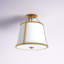 Plafonnier semi-encastré 3 lumières 15 po Blas