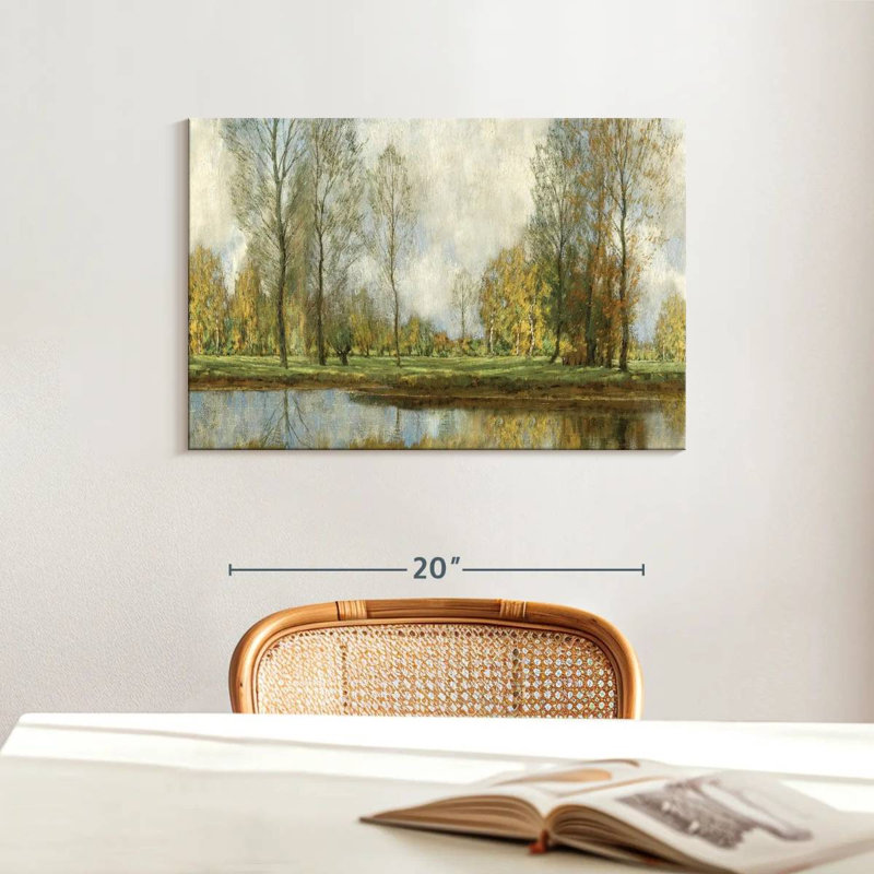 Down By The Water I, 16" H x 24" W