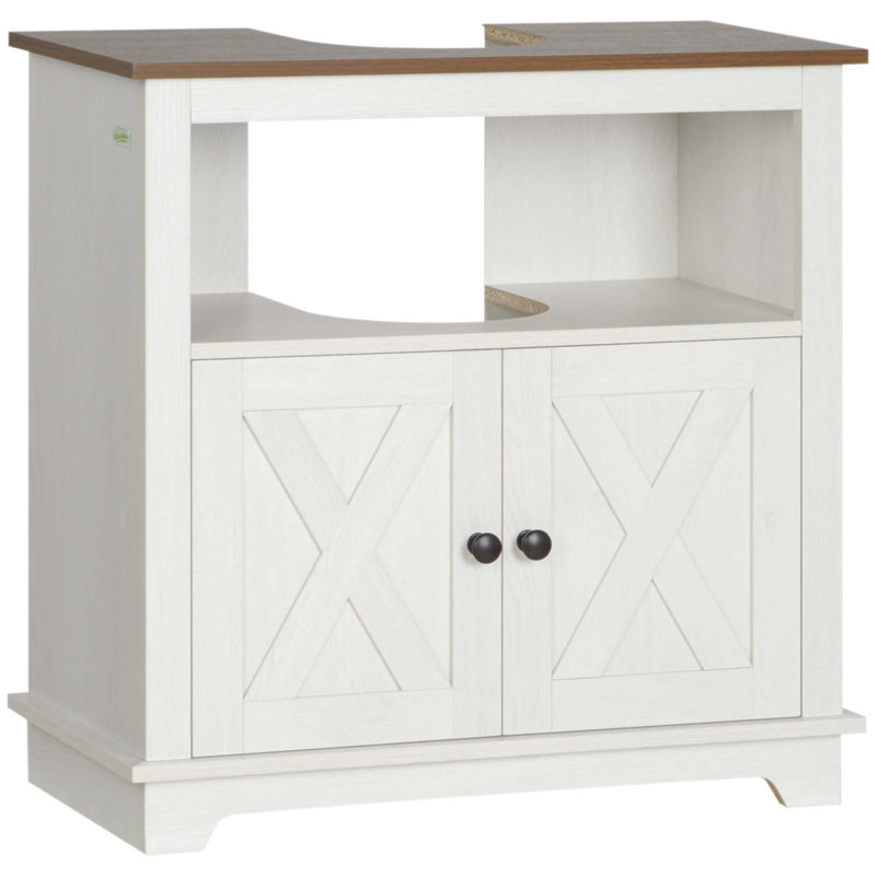 Armoire de salle de bain sous lavabo Kleankin Farmhouse