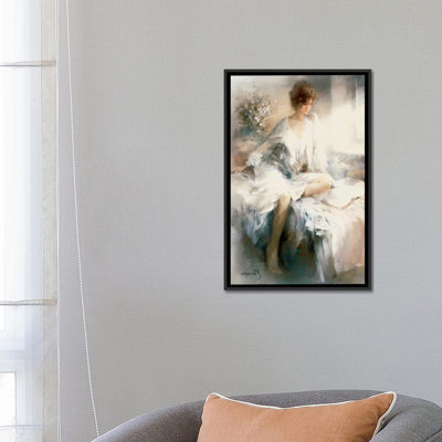 « méditation », reproduction sur toile