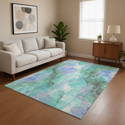 Tapis abstrait lavable à la machine de qualité supérieure Verlin AMF1785