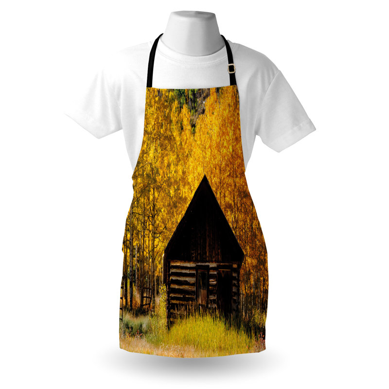 No Pattern Bib Apron
