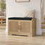Banc de rangement rembourré avec portes-133713527-133713530