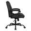 Fauteuil de direction ergonomique à dossier haut avec siège rembourré et accoudoirs Fauteuil pivotant réglable en cuir pour la maison et le bureau-787016815