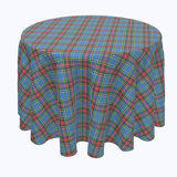 Hamaad Plaid Round Tablecloth