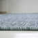 Longe Modern Minimalist Radius Corner Solid Turquoise Indoor/Outdoor Rug