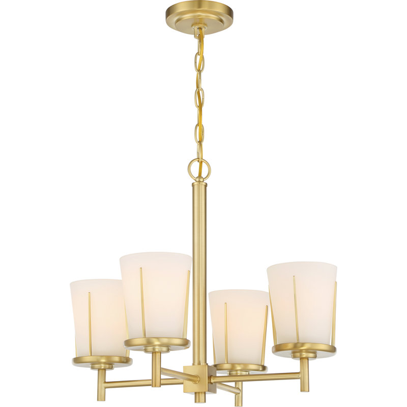 Ted 4 - Light Dimmable Classic / Traditional Chandelier