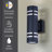Braxton Black Outdoor Lantern