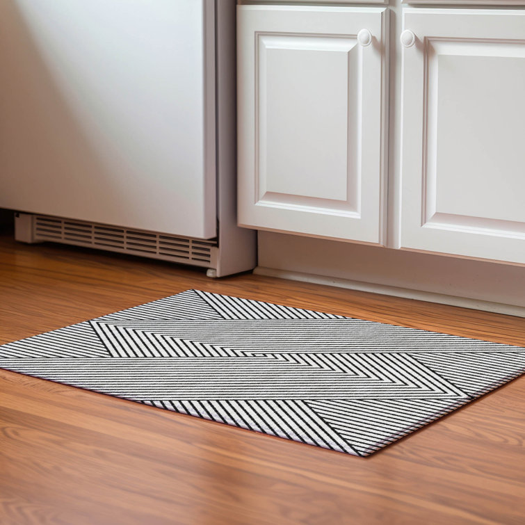 Premium Machine Washable Prisco White Rug