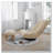 Upholstered  Chair with Ottoman