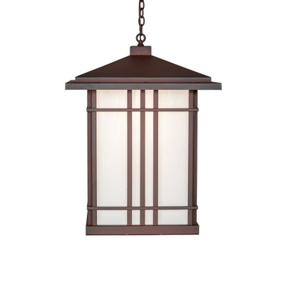 24" Square Tea House Lantern Pendant
