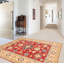 Tapis rouge foncé Finest Ghazni 5 pi 1 po x 6 pi 7 po